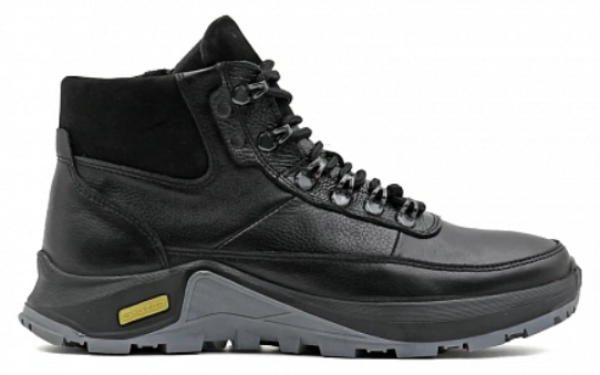 Ботинки ортопедические мужские зимние Ортомода 92568-Х-201 кожаные с мехом фото 2