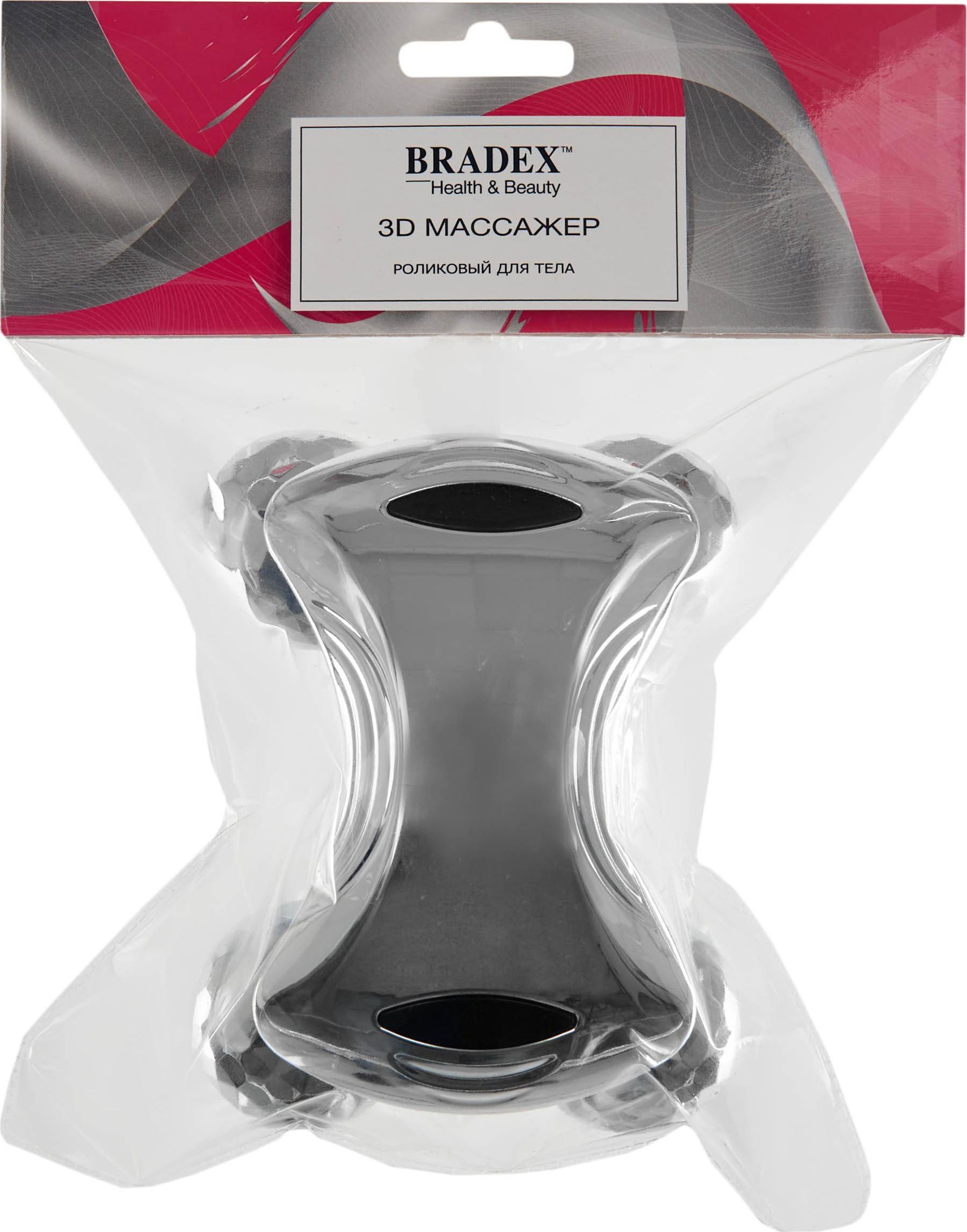 Роликовый 3D массажер для лица и тела (4 ролика) фото 4