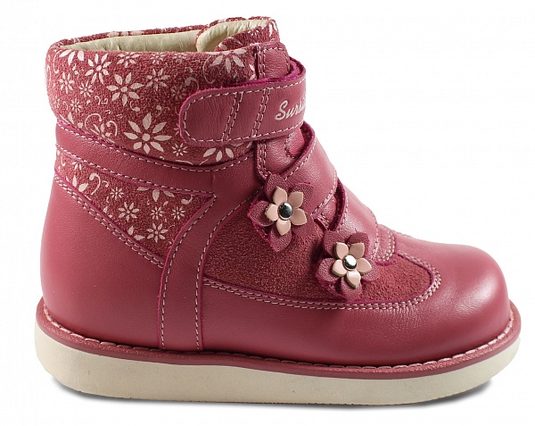 Ботинки осенние розовый  23-261 фото 5