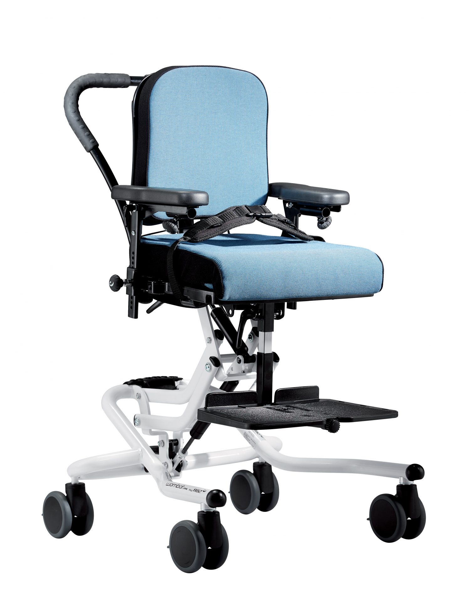 Кресло-коляска комнатная Wombat (Вомбат) с газовым амортизатором фото 1