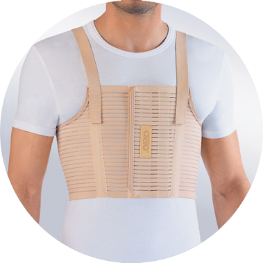 Бандаж ортопедический на грудную клетку мужской ORTO фото 1