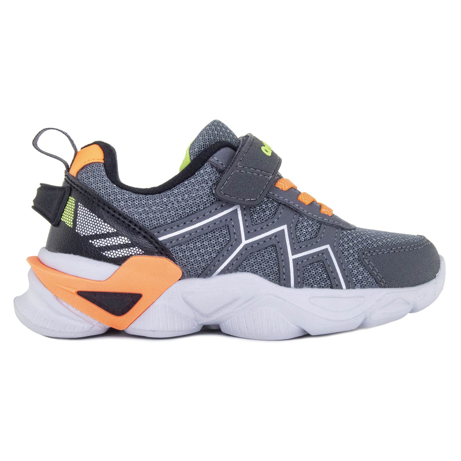 Ортопедическая обувь Orthoboom кроссовки 33057-01 серый с оранжевым фото 5