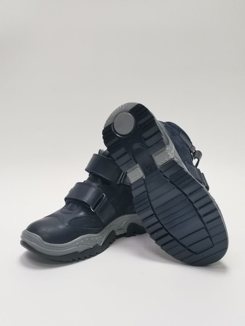 Ботинки демисезонные на байке синий 3541-БП-2,12 фото 3