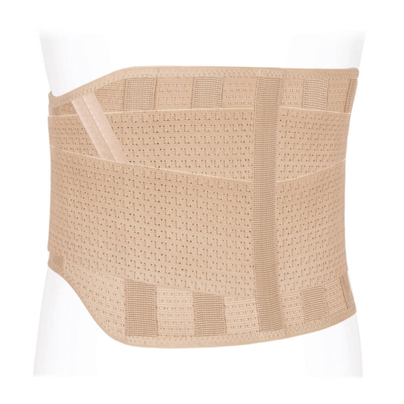 Корсет поясничный Ecoten ПРР-25, жесткая фиксация, металлические пластины, высота 25см фото 1