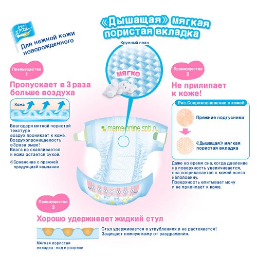 Подгузники Merries фото 3