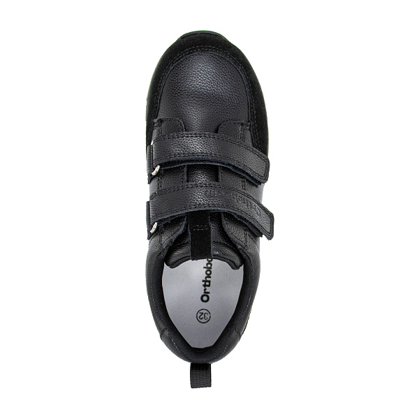 Ортопедическая обувь Orthoboom полуботинки 97057-05 черный бархат фото 5