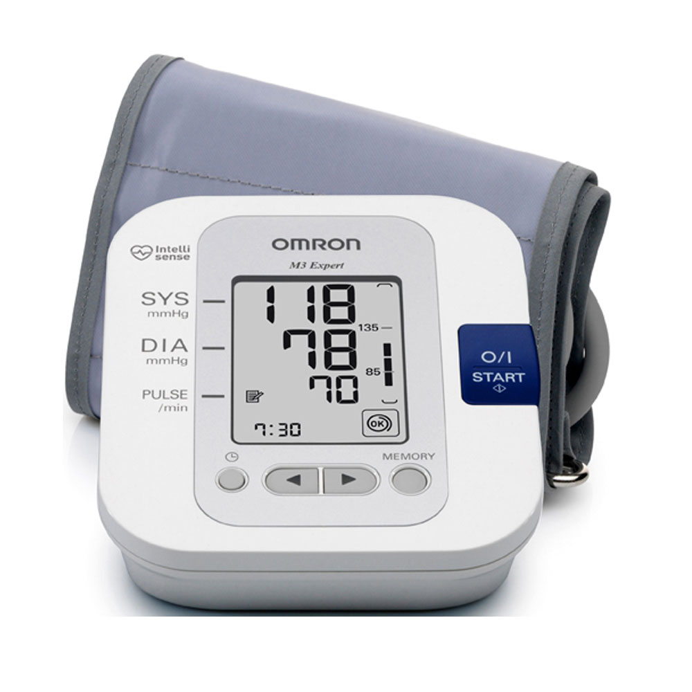 Тонометр OMRON M3 Exspert с адаптером с универсал. манжетой фото 1