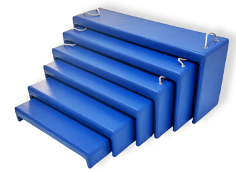 Ступени (скамейки) для занятий ЛФК, 6 штук, детские фото 1