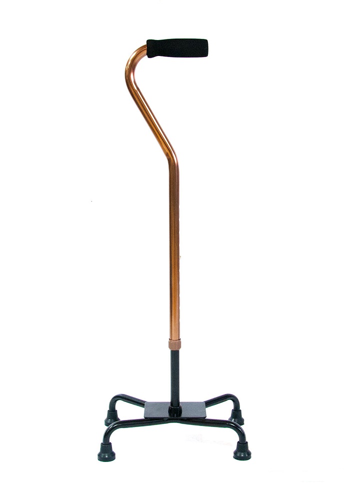 Трость с четырмя ножками ТР4 (с широким основанием) фото 1