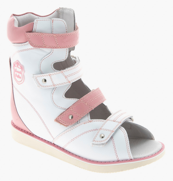 Тутор на 4-хлипучках (цвет бело/розовый) 23-104-1 фото 1