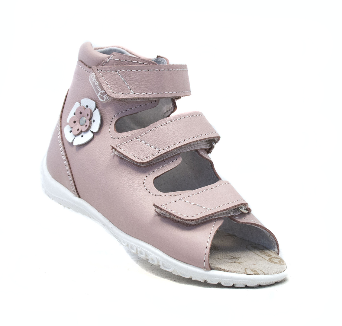 Сандалии  с открытым носом Б3-152-091-011-1 цвет розово/белый фото 3