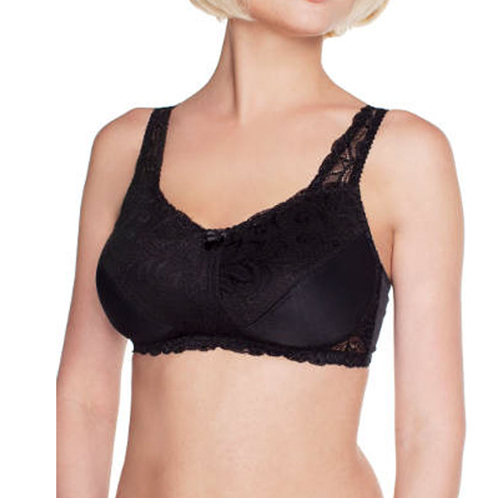 Бюстгальтер после мастэктомии черный  0182у  фото 1