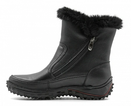 Ботинки ортопедические детские зимние Ортомода AR015-01-01-SH с опушкой кожаные фото 4